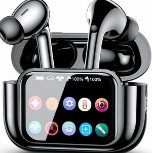 Earbuds VEAT00L A9 ANC+ENC with Smart Touch Screen,Bluetooth 5.4, HiFi Stereo Mu